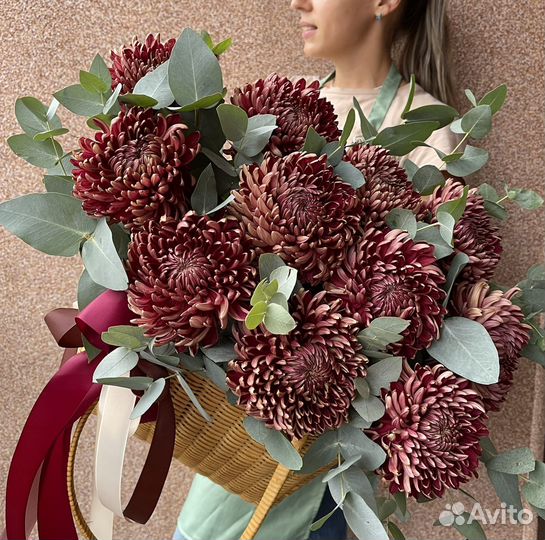 Хризантемы огромные