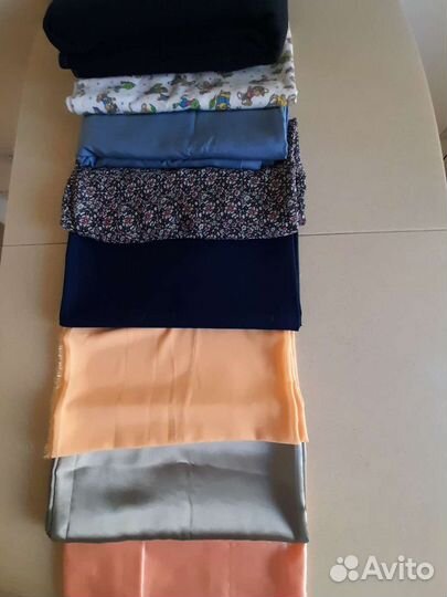 Ткань для шитья разная отрезы