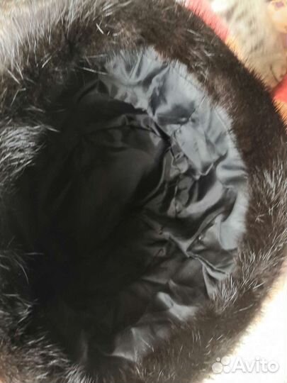 Шапка норковая женская