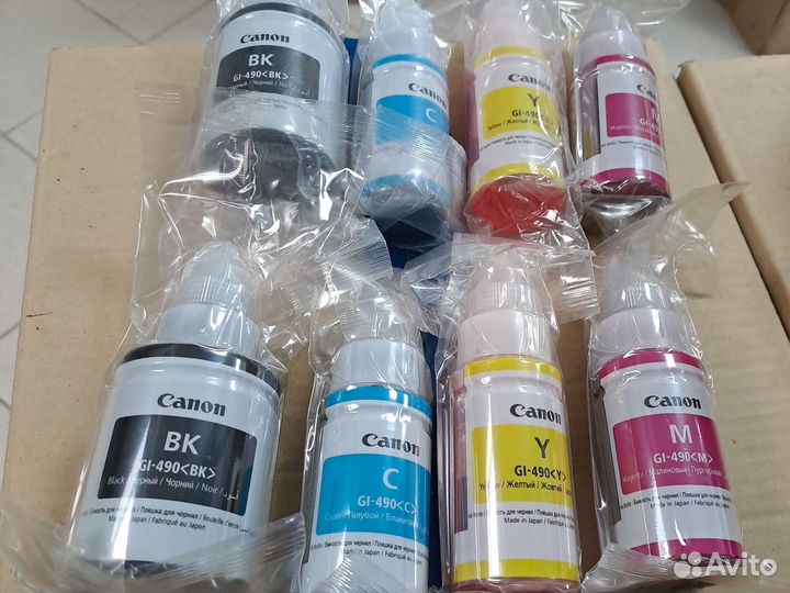 Краска Canon GI-490 BK