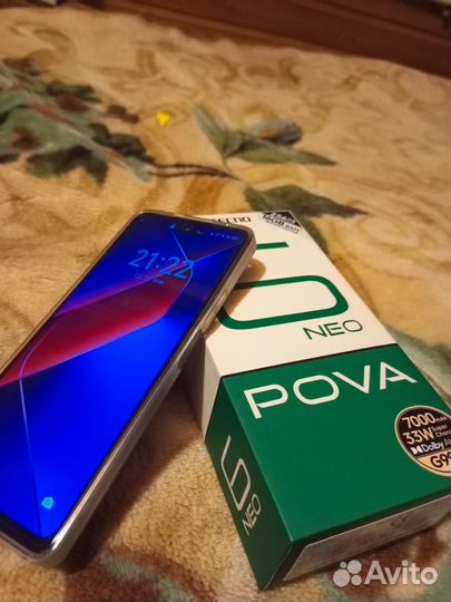 TECNO Pova 6 Neo, 8/256 ГБ