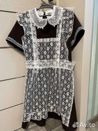 Школьная форма с фартуком