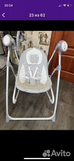 Детские электронные качели