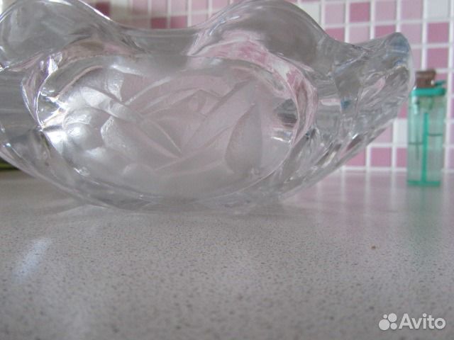 Пепельница толстое стекло СССР