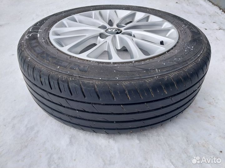 Диски с резиной киа Рио Х-лайн