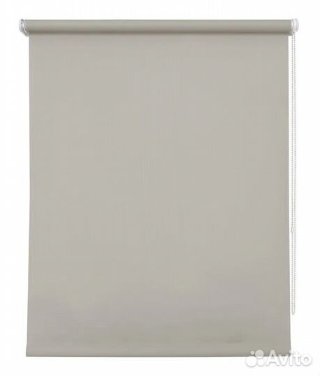 Рулонные шторы Плайн светло-серый 140 см