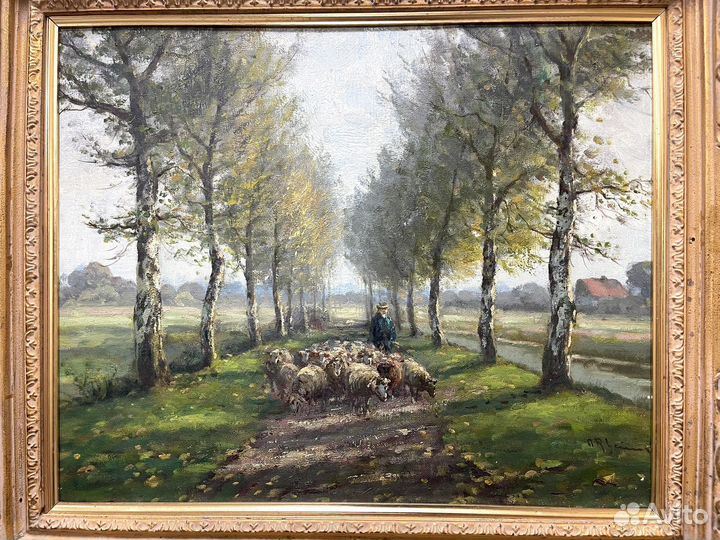 Антикварная картина 