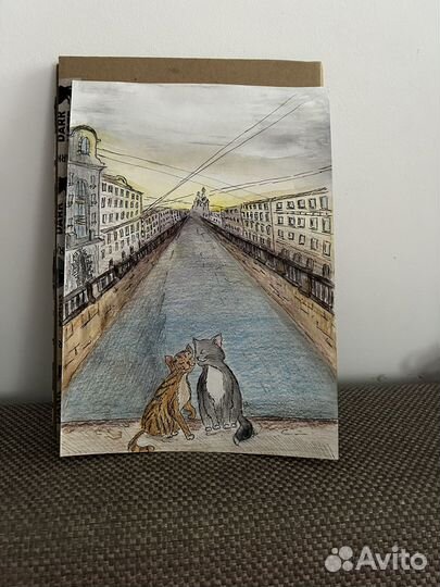 Картина петербургские коты