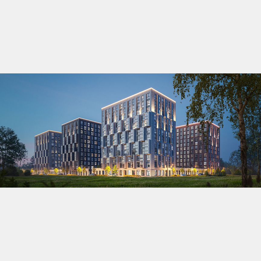 2-к. квартира, 54,1 м², 5/12 эт.