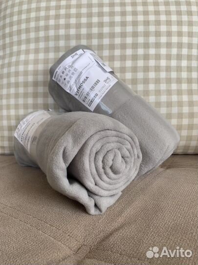 Плед витмосса икеа