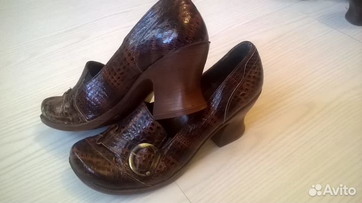 Женские туфли, натуральная кожа