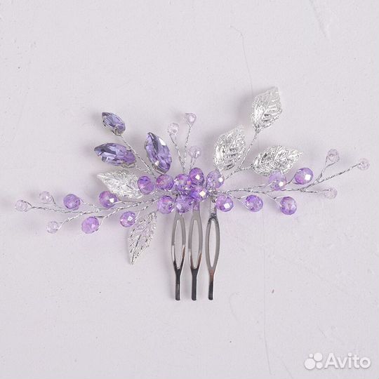 Гребень фиолетово-белый