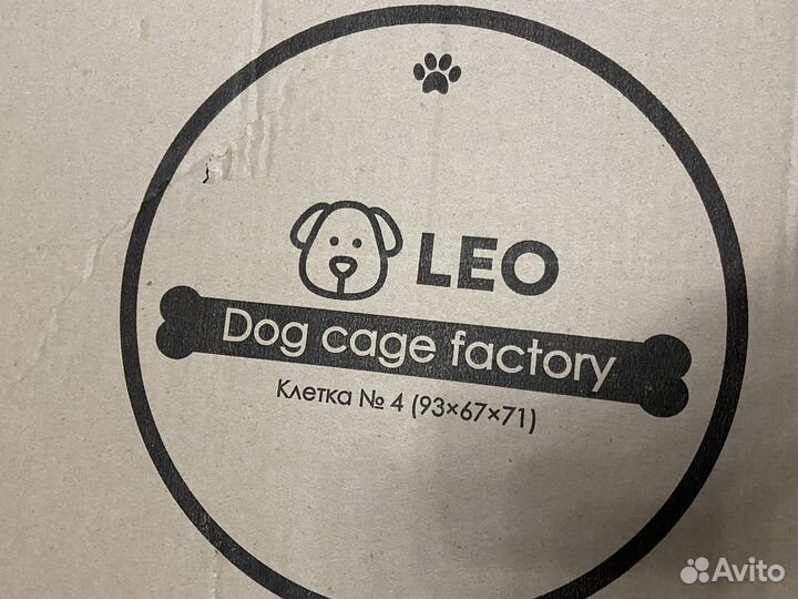 Вольер клетка для собак размер 4