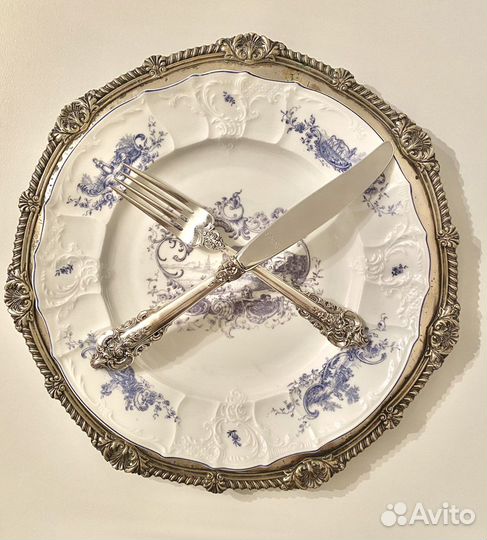 Стерлинг Серебро Wallace Grande Baroque