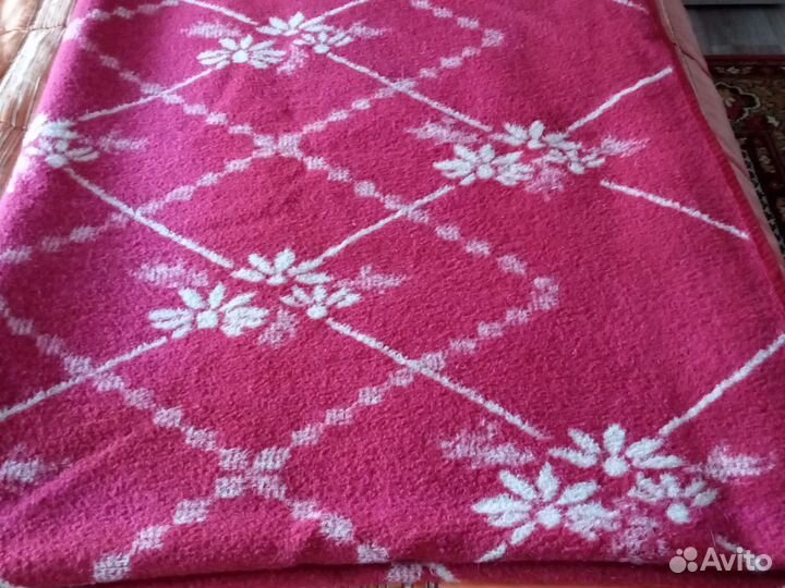 Плед шерсть бу