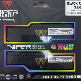 DDR4 32Gb 3200Mhz (16Gb*2 kit) Patriot Viper RGB