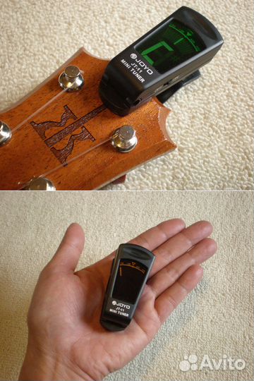 Тюнер универсальный joyo jt-11 mini tuner