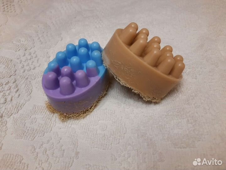 Массажное мыло с люфой