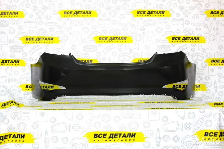 Бампер задний Hyundai Solaris 14-17 Седан