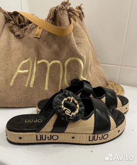 Сандалии шлепанцы LIU JO
