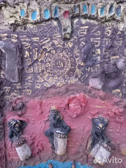 Картина-барельеф на гвл без рамки