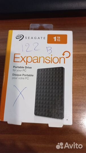 Внешний жесткий диск Seagate 1Тб