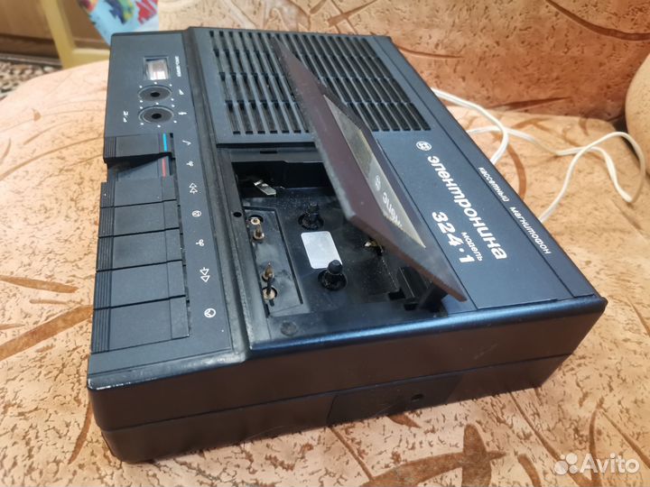 Кассетный магнитофон электроника 324 1