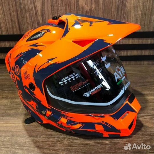 Шлем мотоциклетный детский AiM JK802Y