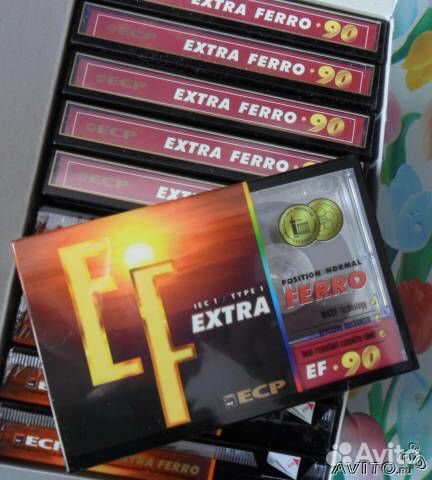 Аудио кассеты запечатанные ECP