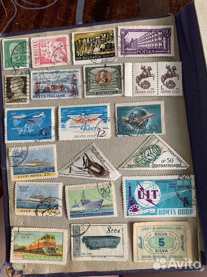 Коллекция почтовых марок СССР и не только