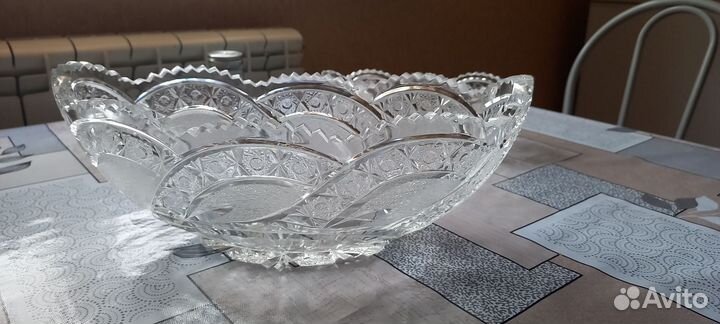 Ваза хрустальная СССР