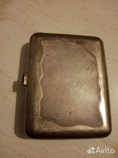 Портсигар СССР парашютисты