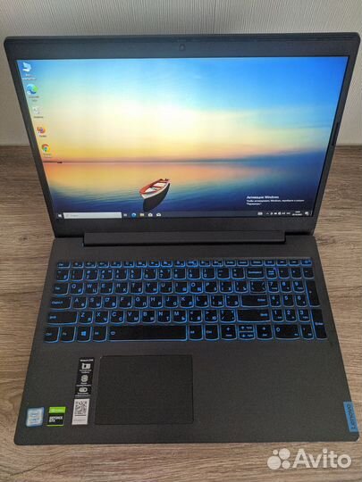 Ноутбук lenovo i7-9ого 16gb gtx1650