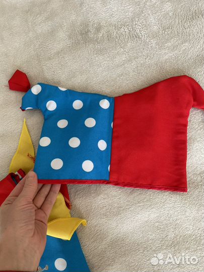 Новогодний маскарадный костюм петрушки