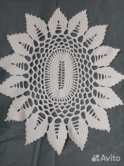 Салфетка крючком. Ручная работа. СССР