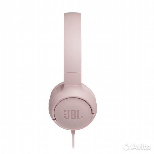Наушники накладные проводные JBL Tune 500 розовые