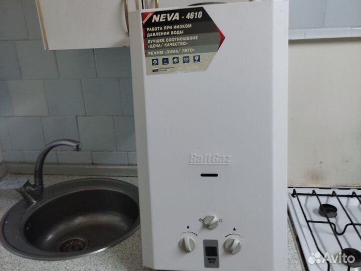 Газовая колонка нева 4510