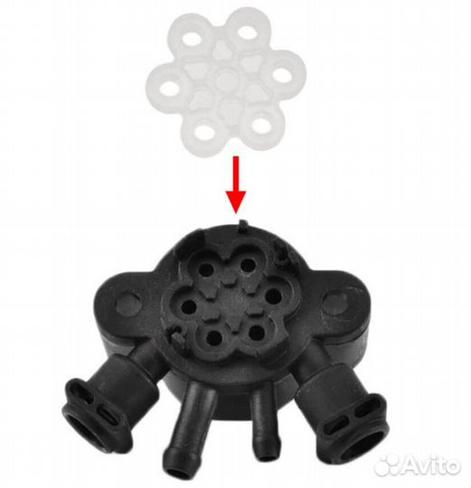 Уплотнитель керамической пластины