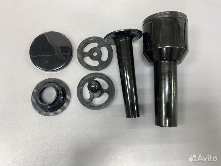 Шнек/корпус/нож/решетка для мясорубки Redmond-1208