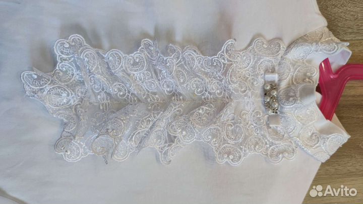 Блузка школьная для девочки р. 152