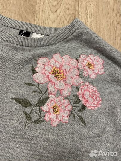 Свитер HM cерый