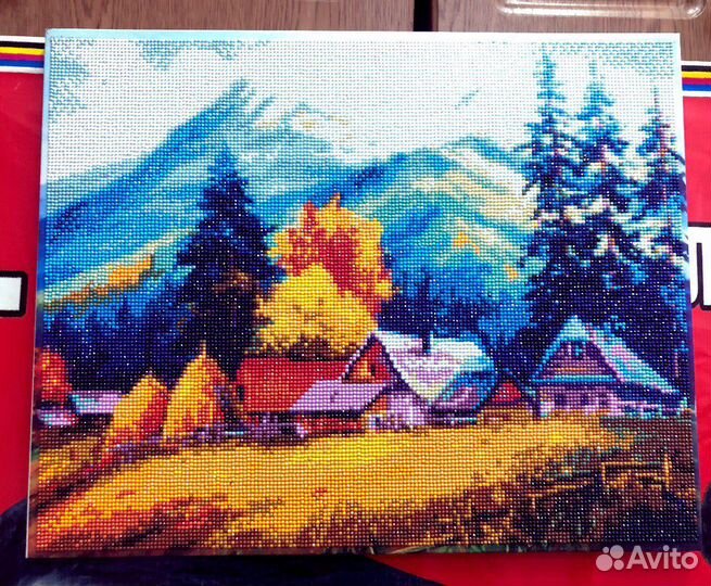 Картина стразами алмазная живопись готовая