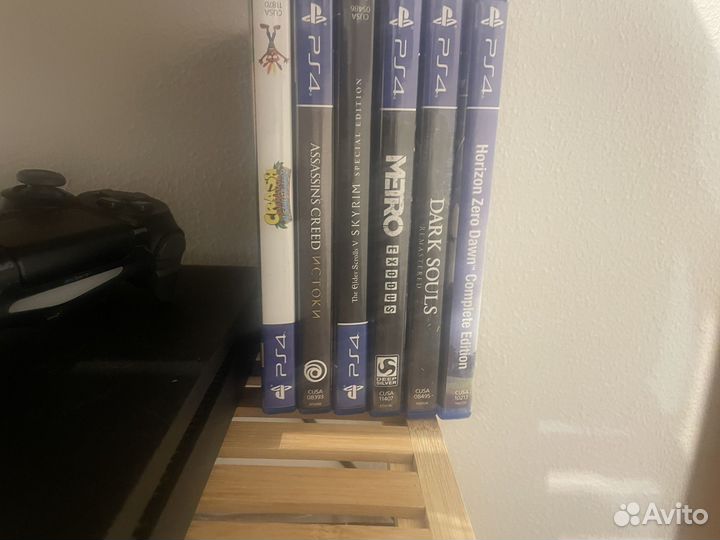 Sony playstation 4 slim с играми