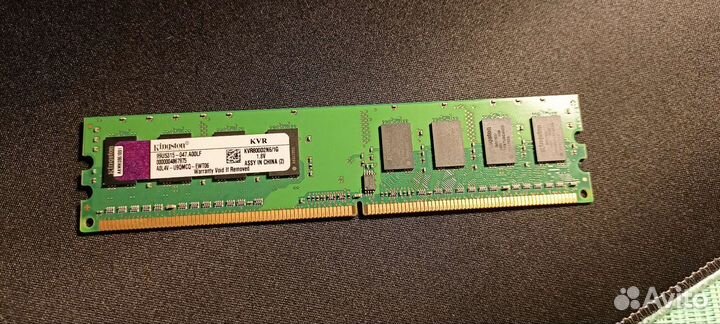 Оперативная память Kingston DDR2 1gb