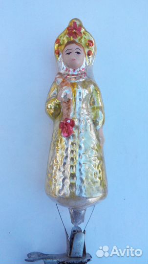 Старинные ёлочные игрушки СССР и гдр