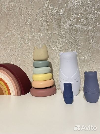 Игрушки из силикона