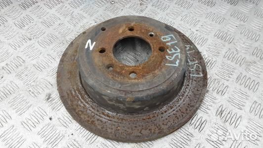 Диск тормозной задний peugeot 406 (LSE19LR02)