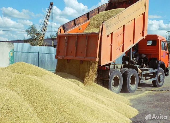 Песок карьерный и мытый