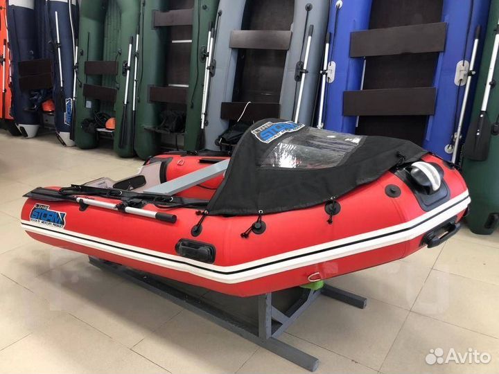 Лодка пвх Stormline heavy duty AIR PRO 310 (P) красная