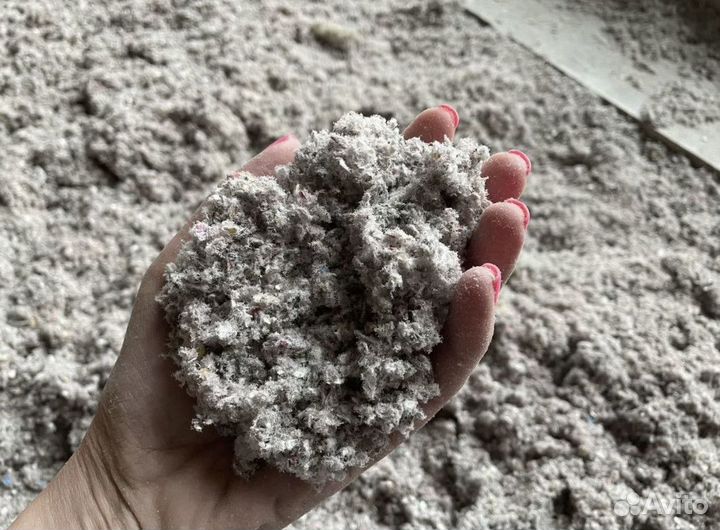 Эковата в упаковке